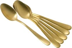 Amefa Austin 1410 Kaffeelöffel Mattgold 6 Stück