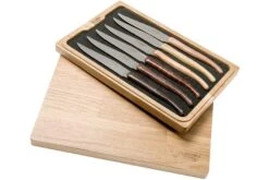 Laguiole En Aubrac Quotidien Steakmesser-Set 6-teilig French Woods