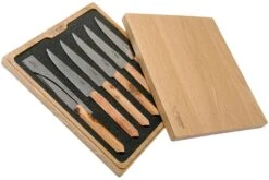 Laguiole En Aubrac Re-move 6-teiliges Steakmesserset Wacholderholz