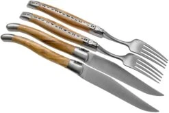 Laguiole En Aubrac CCF99OLIHL 4-teiliges Besteckset Olivenholz 7 Laguiole En Aubrac CCF99OLIHL 4-teiliges Besteckset Olivenholz -Victorin Geschaft AUCCF99OLIHL 03 laguiole en aubrac