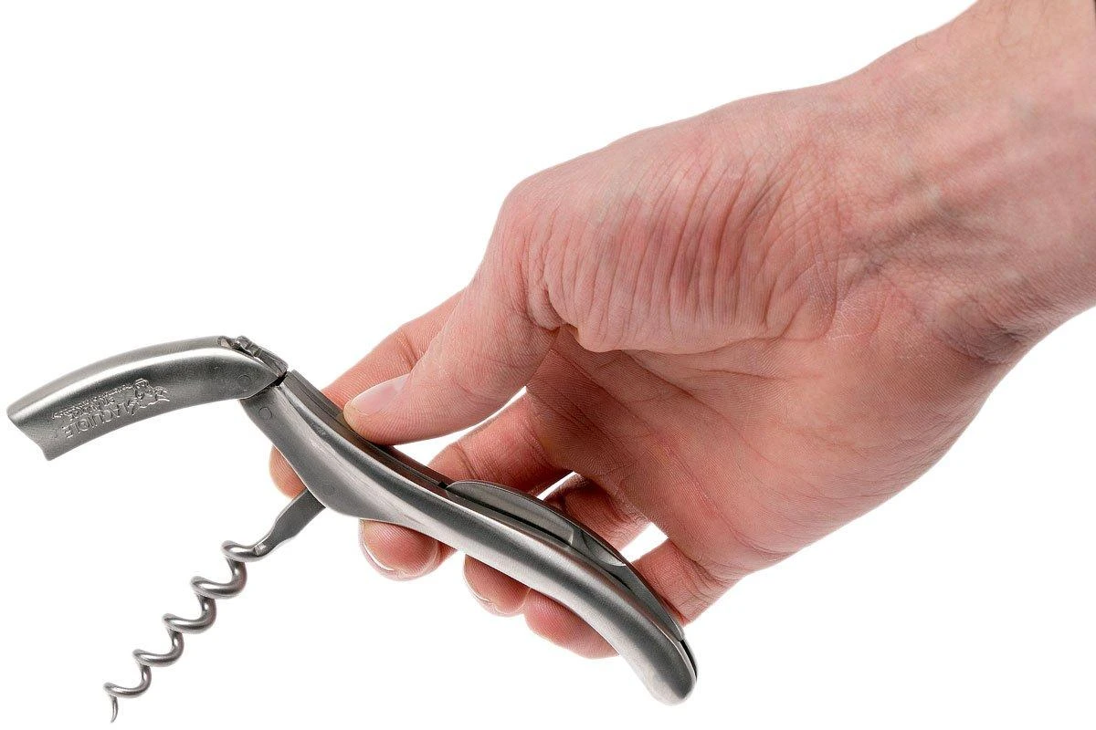 Laguiole En Aubrac Kellnermesser, Matter Edelstahl, SOP99IMI 4 Laguiole En Aubrac Kellnermesser, Matter Edelstahl, SOP99IMI – Bild 4