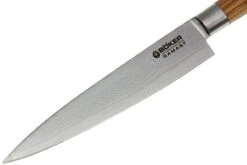 Böker Damast Olive 15,5 Cm Officemesser, 130434DAM -Victorin Geschaft BO130434DAM 02 boker damast olive bo130434dam 02