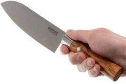 Böker Damast Olive 17,2 Cm Santoku, 130437DAM -Victorin Geschaft BO130437DAM 05 boker damast olive bo130437dam 05