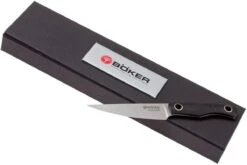 Böker 131264, Saga Schälmesser 10 Cm, Blue Satin-Finish -Victorin Geschaft BO131264 07 boker saga satin bo131264 07