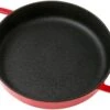 Combekk Sous Chef 192124RD Bräter Mit Zwei Griffen 24 Cm, Rot