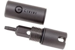 Civivi C20048-1 Key Bit Container Grau Titan