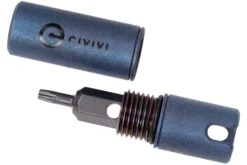 Civivi C20048-3 Key Bit Container Blau Titan