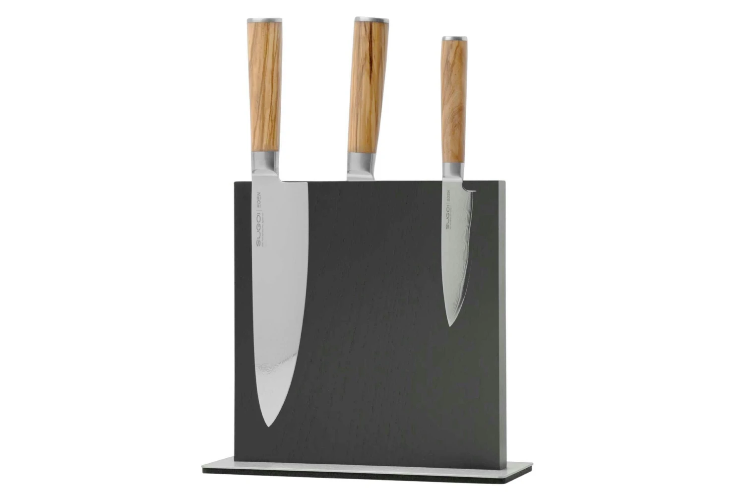 Eden Magnetic Knife Block EQB102 Eschenholz, Schwarz 6 Eden Magnetic Knife Block EQB102 Eschenholz, Schwarz – Bild 6