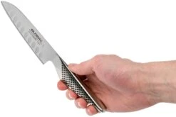Global GS-90 Santoku Mit Kullenschliff, 13 Cm -Victorin Geschaft GL GS90 06 global