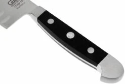 Güde Santoku Mit Kullen, 1546/18 -Victorin Geschaft GU1546 18 03 gude alpha santoku met kuiltjes gu1546 18 d3