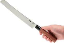 Kai Shun Seki Magoroku Redwood Brotmesser 0225B 22,5 Cm -Victorin Geschaft KAMGR 0225B 07 kai shun seki magoroku redwood kamgr 0225b 07