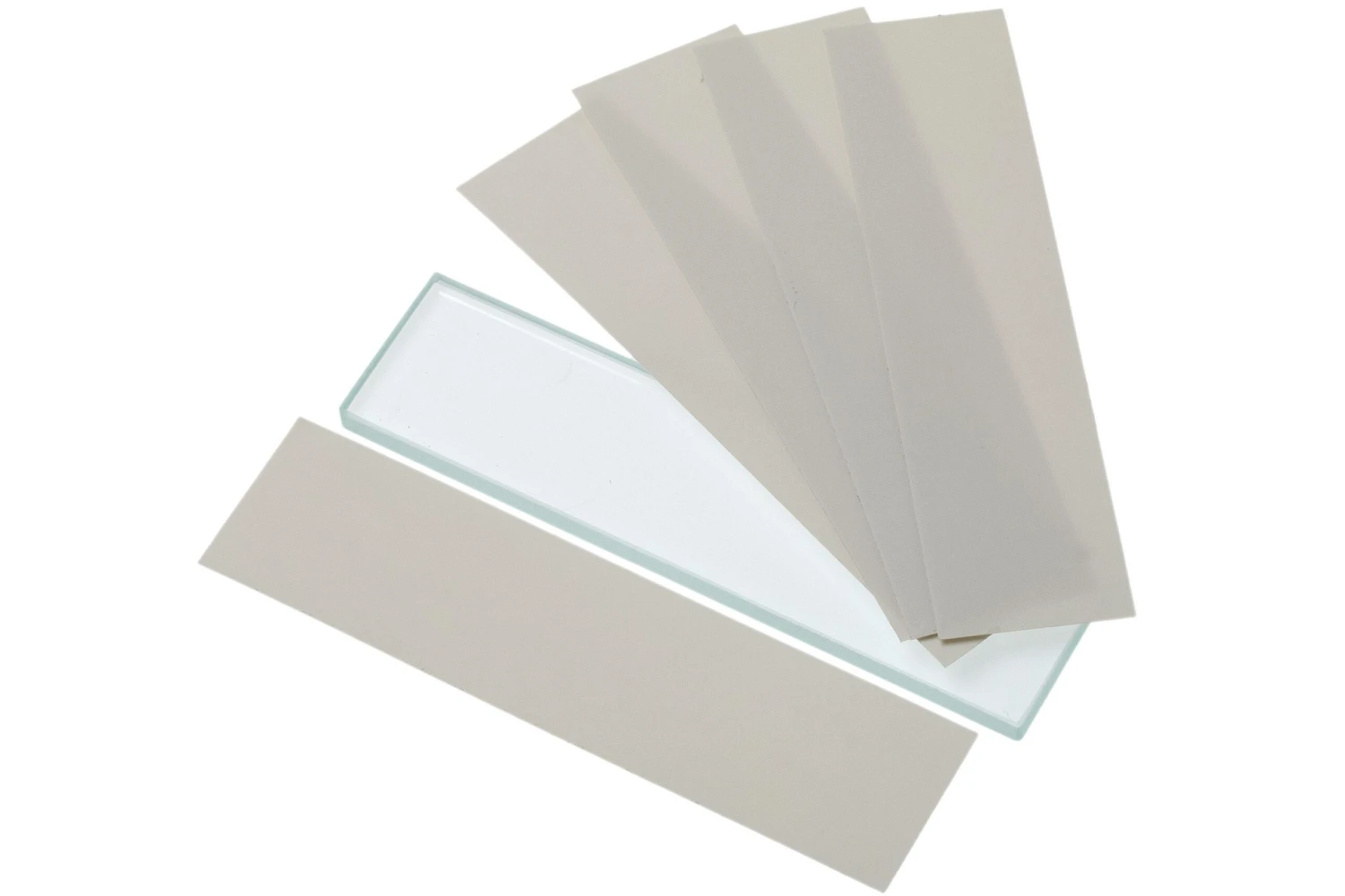 KME Diamond Lapping Film Set Mit Glasbasis, 0.5 Micron 1 KME Diamond Lapping Film Set Mit Glasbasis, 0.5 Micron