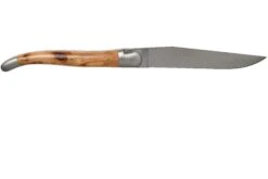 Forge De Laguiole, T22MMINGE, 2-teiliges Steakmesserset Mattiert, Wacholder -Victorin Geschaft LAT22MMINGE 02 forge de laguiole