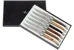 Forge De Laguiole, T62MINBOISSAT, Matt Mit 6 Holzarten