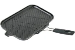 Le Creuset Grillpfanne/Skillet 36 Cm Schwarz Mit Klappgriff