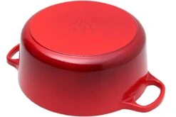 Le Creuset Bräter/Cocotte 24 Cm, 4,2 L Rot -Victorin Geschaft LC21177240602430 03 le creuset lc21177240602430 03