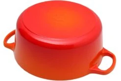 Le Creuset Bräter/Cocotte 24 Cm, 4,2 L Orange -Victorin Geschaft LC21177240902430 03 le creuset lc21177240902430 03