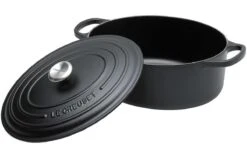 Le Creuset Bräter/Cocotte Oval 27 Cm, 4,1 L Schwarz -Victorin Geschaft LC21178270000430 02 le creuset lc21178270000430 02