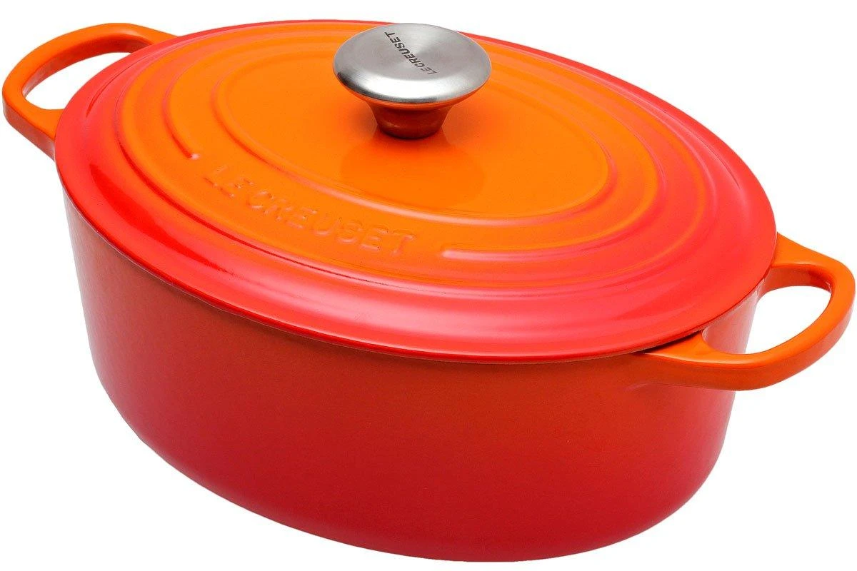 Le Creuset Bräter/Cocotte Oval 27 Cm, 4,1 L Orange 1 Le Creuset Bräter/Cocotte Oval 27 Cm, 4,1 L Orange