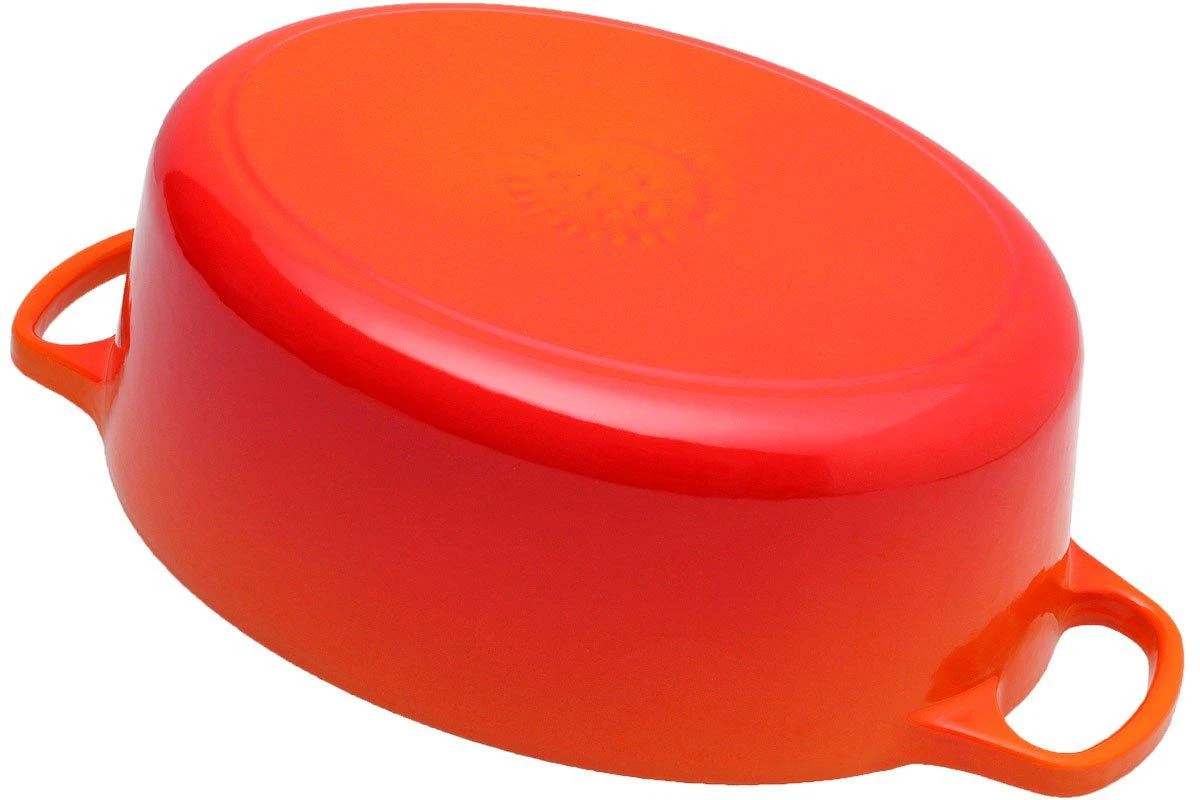 Le Creuset Bräter/Cocotte Oval 27 Cm, 4,1 L Orange 3 Le Creuset Bräter/Cocotte Oval 27 Cm, 4,1 L Orange – Bild 3