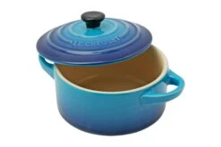 Le Creuset Les Céramiques Mini Cocotte/ Bräter 71901102200100 Azure, 10 Cm, 0,25 L -Victorin Geschaft LC71901102200100 03 lecreuset