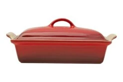 Le Creuset Auflaufform Rechteckig Mit Deckel, 33 Cm, Rot -Victorin Geschaft LC91001533060000 04 lecreuset