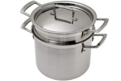 Le Creuset 3-ply Pastatopf Mit Einsatz, 20 Cm, 5L