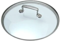 Le Creuset Glasdeckel Für Aluminium- Und Gusseisenpfannen, 24 Cm