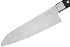 Maserin TEGI 2500-17PN Santoku Schwarz, 17 Cm -Victorin Geschaft ME2500 17PN 03 maserin