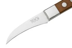 Maserin TEGI 2500TG02-M 6-teiliges Küchenmesser-Set Mit Rolltasche, Braun -Victorin Geschaft ME2500TG02 M 08 maserin