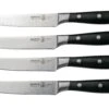 Messermeister Avanta L7684-5-4S, 4-teiliges Steakmesserset, Schwarz