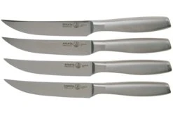 Messermeister Avanta L9684-5-4S, 4-teiliges Steakmesserset, Silber