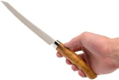 Nesmuk SOUL Slicer 16 Cm, Olivenholz, S3O1602012 -Victorin Geschaft NES3O1602012 06 nesmuk soul nes3o1602012 06