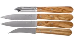 Opinel 002163 Les Essentiels Olivenholz-Schälset