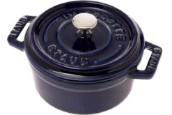 Staub Mini Bräter/Cocotte 10 Cm, 0,25 L Blau