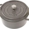 Staub Bräter/Cocotte 24 Cm, 3,8 L Grau