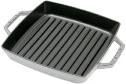 Staub Grillpfanne 23 Cm Quadratisch, Grau