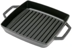 Staub Grillpfanne 23 Cm Quadratisch, Schwarz