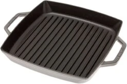 Staub Grillpfanne 28 Cm Viereckig, Grau