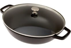 Staub Wokpfanne, 30 Cm, 4,4L, Schwarz