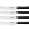 Shizu Hamono Takumi SS-1170-4, Steakmesser-Set Damaststahl 4-teilig, 12,5 Cm