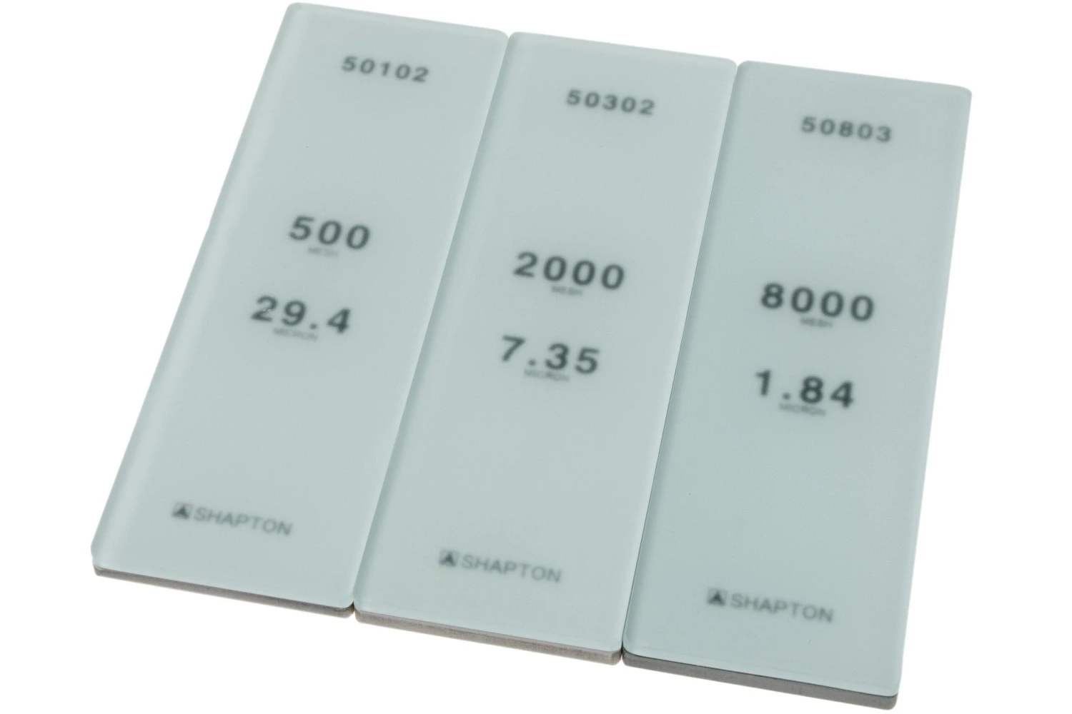 Shapton Glass Stone Schleifsteinset Körnung 500, 2000 Und 8000, 50308 2 Shapton Glass Stone Schleifsteinset Körnung 500, 2000 Und 8000, 50308 – Bild 2