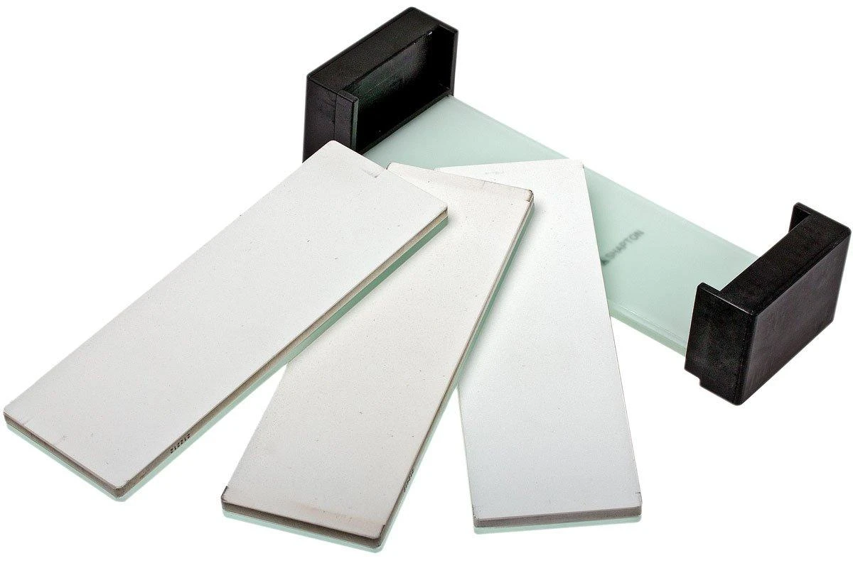 Shapton Glass Stone HR Schleifsteinset Körnung 500, 2000 Und 16000, 50408 1 Shapton Glass Stone HR Schleifsteinset Körnung 500, 2000 Und 16000, 50408