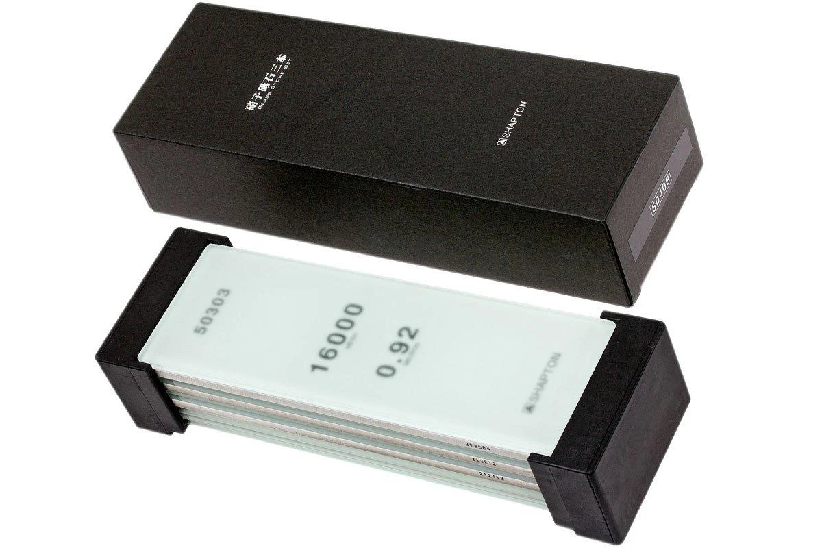 Shapton Glass Stone HR Schleifsteinset Körnung 500, 2000 Und 16000, 50408 4 Shapton Glass Stone HR Schleifsteinset Körnung 500, 2000 Und 16000, 50408 – Bild 4