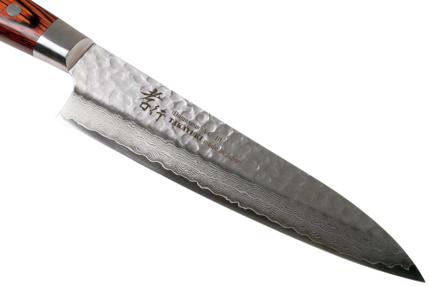 Sakai Takayuki 33-Layer Damascus Kochmesser 18 Cm, Mahagoni 3 Sakai Takayuki 33-Layer Damascus Kochmesser 18 Cm, Mahagoni – Bild 3