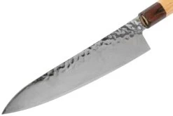 Sakai Takayuki Kochmesser 33-Layer Damascus Hammered WA 21 Cm -Victorin Geschaft TA07475 03 sakai takayuki