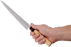 Sakai Takayuki Fleischmesser 33-Layer Damascus Hammered WA 25 Cm -Victorin Geschaft TA07477 06 sakai takayuki