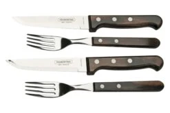 Tramontina Churrasco Gaucho 29899-312, 4-teiliges Steak-Besteck-Set