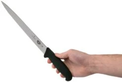 Victorinox Fibrox Fleischmesser Mit Wellenschliff, 25 Cm -Victorin Geschaft VT5 4433 25 07 victorinox fibrox