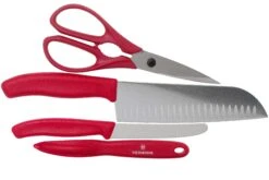 Victorinox SwissClassic 6.7131.4G Küchengarnitur, 4-teilig, Rot -Victorin Geschaft VT6 7131 4G 02 victorinox